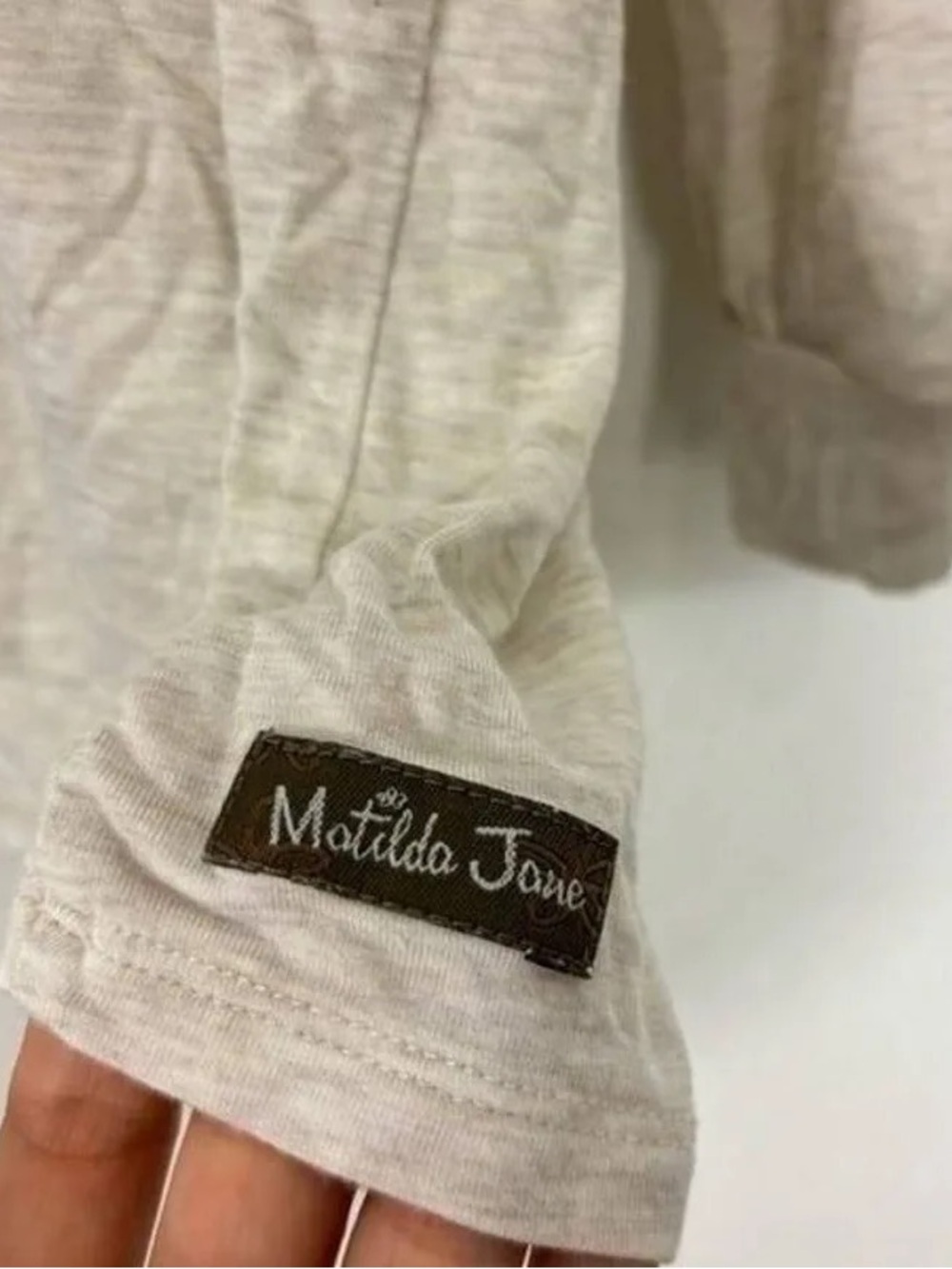 Matilda Jane Soft Ruffle Long-Sleeve Tee -XL - Picture 5 of 6